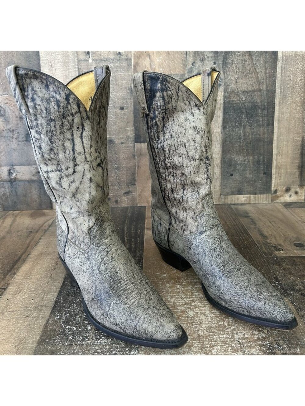 Tony Lama 6435 Vintage Western Cowboy Boots Mens 10 D